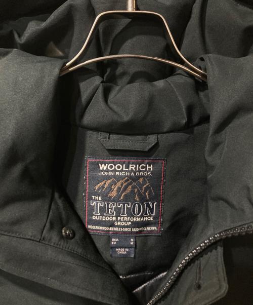 WOOLRICH（ウールリッチ）WOOLRICH (ウールリッチ) TETON MOUNTAIN PARKA ブラック サイズ:Ｍの古着・服飾アイテム