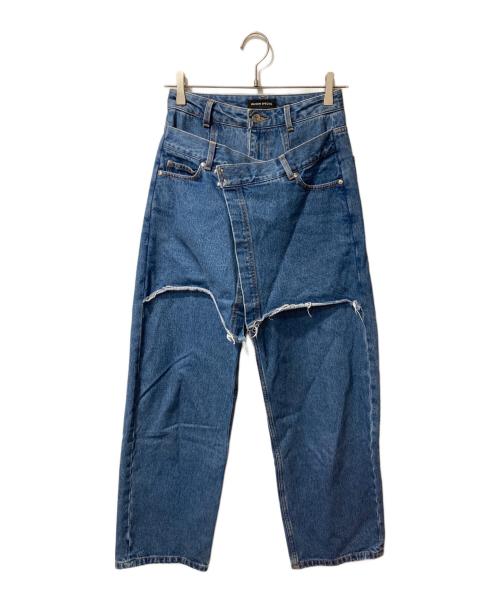 MAISON SPECIAL（メゾンスペシャル）MAISON SPECIAL (メゾンスペシャル) Multi Way Wrap Denim Pants インディゴ サイズ:36の古着・服飾アイテム
