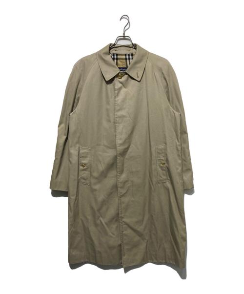 Burberry's（バーバリーズ）Burberry's (バーバリーズ) 裏ノバチェック柄ステンカラーコート ベージュ サイズ:52の古着・服飾アイテム
