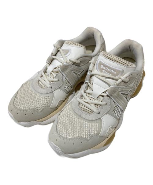 Onitsuka Tiger（オニツカタイガー）Onitsuka Tiger (オニツカタイガー) Tigrun ローカットスニーカー アイボリー サイズ:25cmの古着・服飾アイテム
