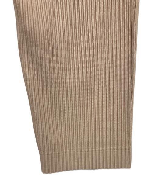 PLEATS PLEASE（プリーツプリーズ）PLEATS PLEASE (プリーツプリーズ) プリーツストレートパンツ ベージュ サイズ:1の古着・服飾アイテム