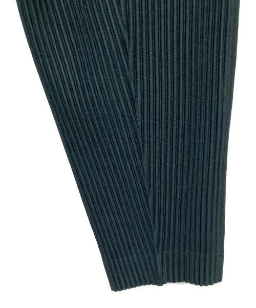 PLEATS PLEASE（プリーツプリーズ）PLEATS PLEASE (プリーツプリーズ) COMPLEAT TROUSERS プリーツパンツ ダークグリーン サイズ:2の古着・服飾アイテム