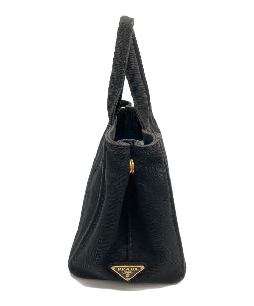 PRADA（プラダ）PRADA (プラダ) カナパ ハンドバッグ ブラックの古着・服飾アイテム
