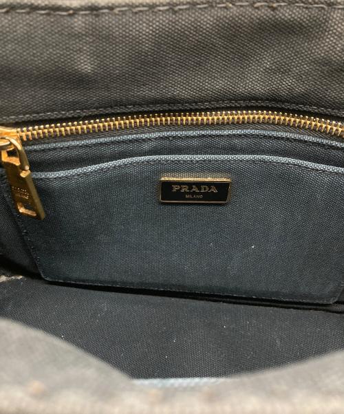 PRADA（プラダ）PRADA (プラダ) カナパ ハンドバッグ ブラックの古着・服飾アイテム