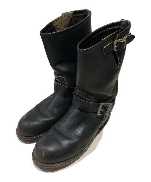 RED WING（レッドウィング）RED WING (レッドウィング) エンジニアブーツ ブラック サイズ:7Dの古着・服飾アイテム