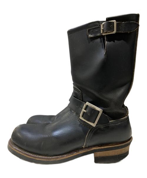 RED WING（レッドウィング）RED WING (レッドウィング) エンジニアブーツ ブラック サイズ:7Dの古着・服飾アイテム