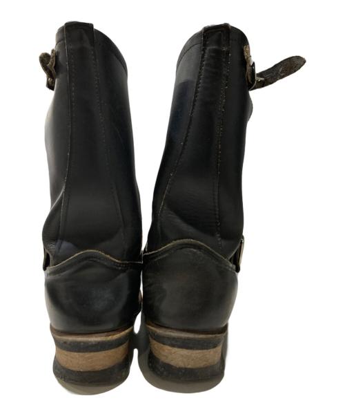 RED WING（レッドウィング）RED WING (レッドウィング) エンジニアブーツ ブラック サイズ:7Dの古着・服飾アイテム