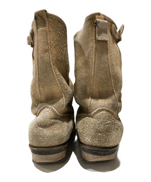 RED WING（レッドウィング）RED WING (レッドウィング) エンジニアブーツ ベージュ サイズ:8Dの古着・服飾アイテム