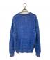 stussy (ステューシー) ケーブルニット ブルー サイズ:M：8000円