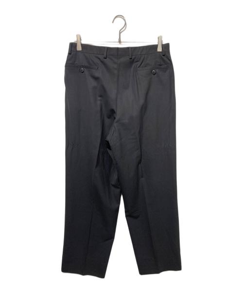 GIORGIO ARMANI（ジョルジオアルマーニ）GIORGIO ARMANI (ジョルジオアルマーニ) 2タックウールスラックス ブラック サイズ:48の古着・服飾アイテム