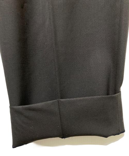 GIORGIO ARMANI（ジョルジオアルマーニ）GIORGIO ARMANI (ジョルジオアルマーニ) 2タックウールスラックス ブラック サイズ:48の古着・服飾アイテム