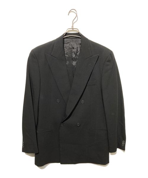 EMPORIO ARMANI（エンポリオ アルマーニ）EMPORIO ARMANI (エンポリオ アルマーニ) ダブルセットアップスーツ ブラック サイズ:46の古着・服飾アイテム