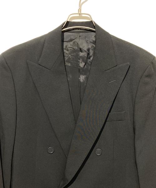 EMPORIO ARMANI（エンポリオ アルマーニ）EMPORIO ARMANI (エンポリオ アルマーニ) ダブルセットアップスーツ ブラック サイズ:46の古着・服飾アイテム