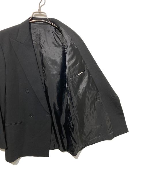 EMPORIO ARMANI（エンポリオ アルマーニ）EMPORIO ARMANI (エンポリオ アルマーニ) ダブルセットアップスーツ ブラック サイズ:46の古着・服飾アイテム