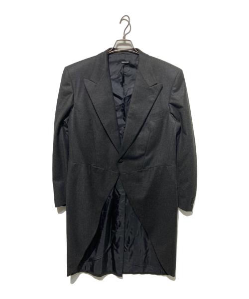 GIORGIO ARMANI（ジョルジオアルマーニ）GIORGIO ARMANI (ジョルジオアルマーニ) カシミヤ混タキシードジャケット グレー サイズ:52の古着・服飾アイテム
