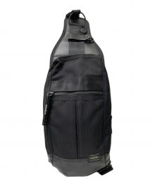 PORTER（ポーター）の古着「ヒート スリングショルダーバッグ」｜ブラック