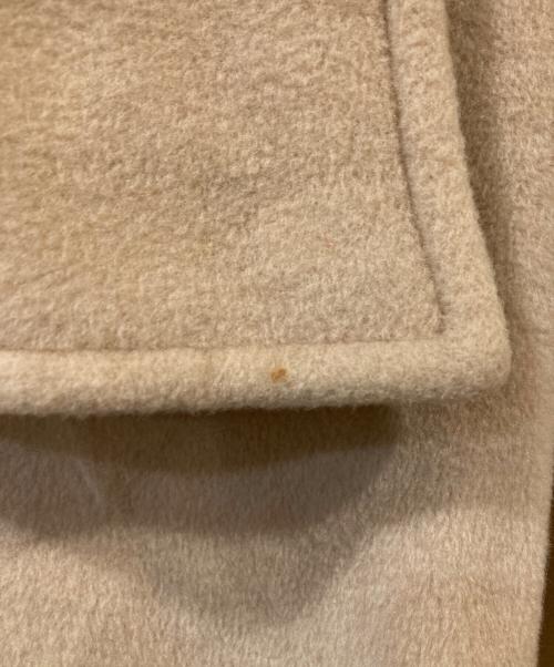 MaxMara（マックスマーラ）MaxMara (マックスマーラ) ヴァージンウールコート ベージュ サイズ:42の古着・服飾アイテム