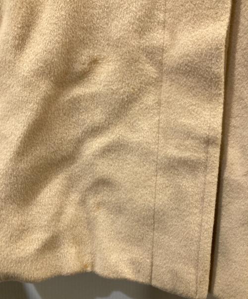 MaxMara（マックスマーラ）MaxMara (マックスマーラ) ヴァージンウールコート ベージュ サイズ:42の古着・服飾アイテム