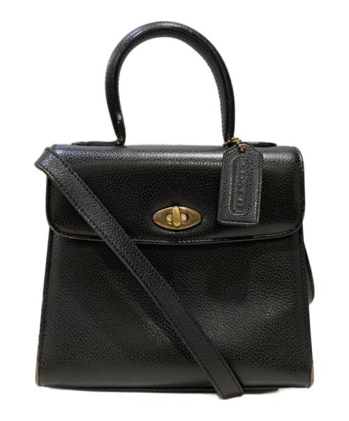 COACH（コーチ）COACH (コーチ) ミニショルダーバッグ ブラックの古着・服飾アイテム