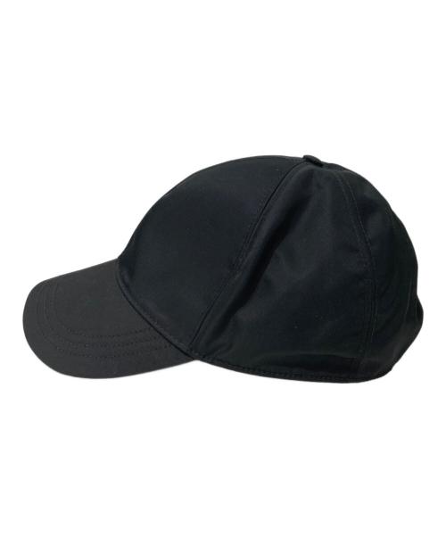 PRADA（プラダ）PRADA (プラダ) Re-Nylon ベースボールキャップ ブラック サイズ: XLの古着・服飾アイテム