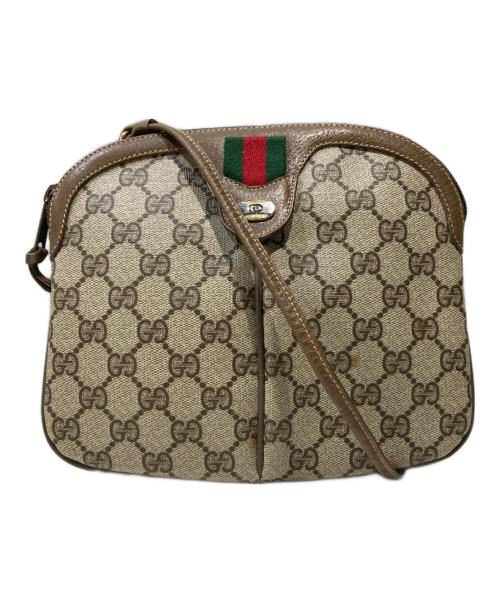 GUCCI（グッチ）GUCCI (グッチ) ショルダーバッグ ブラウンの古着・服飾アイテム