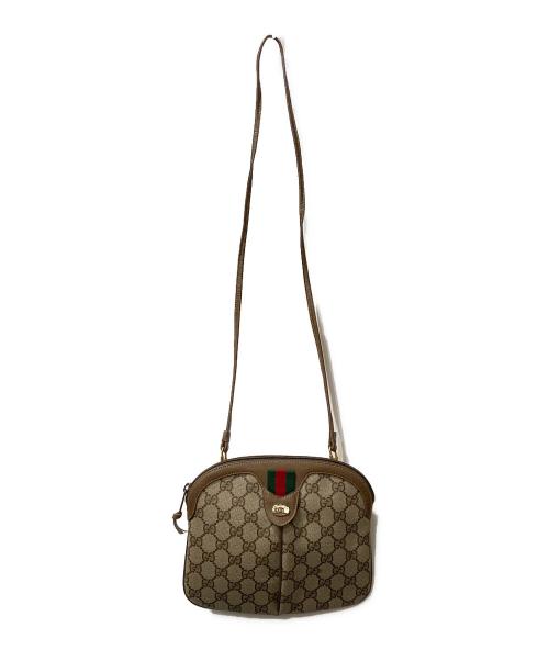 GUCCI（グッチ）GUCCI (グッチ) ショルダーバッグ ブラウンの古着・服飾アイテム
