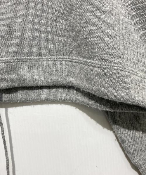 CELINE（セリーヌ）CELINE (セリーヌ) カシミヤ混アーチロゴ刺繍アスレチックニット グレー サイズ:XSの古着・服飾アイテム
