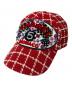 CHANEL（シャネル）の古着「23C MONACO Tweed Baseball Cap」｜レッド