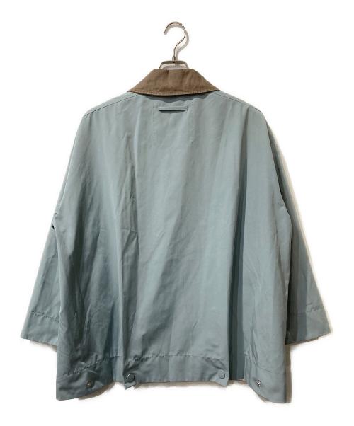 MAX&Co.（マックスアンドコー）MAX&Co. (マックスアンドコー) シャツジャケット ブルー サイズ:38の古着・服飾アイテム