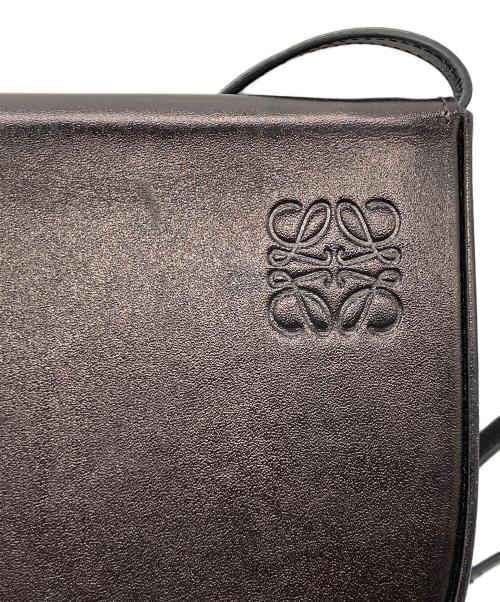 LOEWE（ロエベ）LOEWE (ロエベ) ヒール バッグ ブラック×レッドの古着・服飾アイテム