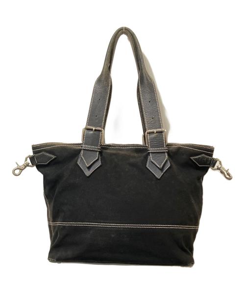 Vivienne Westwood（ヴィヴィアンウエストウッド）Vivienne Westwood (ヴィヴィアンウエストウッド) 2WAYオーブハンドバッグ ブラックの古着・服飾アイテム