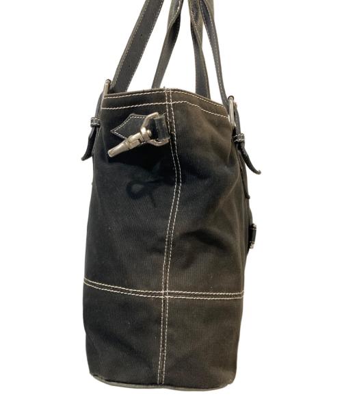 Vivienne Westwood（ヴィヴィアンウエストウッド）Vivienne Westwood (ヴィヴィアンウエストウッド) 2WAYオーブハンドバッグ ブラックの古着・服飾アイテム