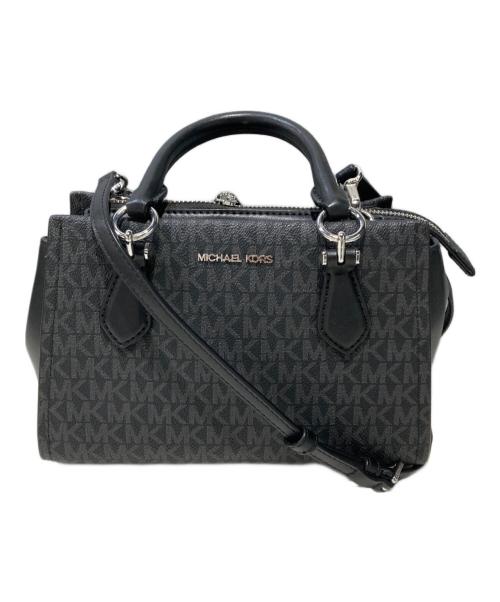 MICHAEL KORS（マイケルコース）MICHAEL KORS (マイケルコース) 2WAYバッグ ブラックの古着・服飾アイテム