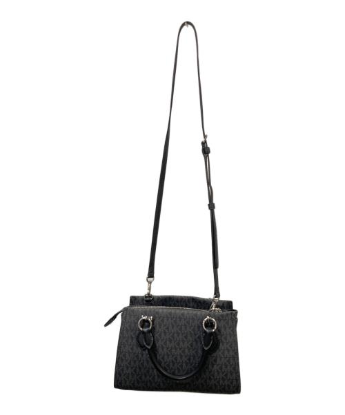 MICHAEL KORS（マイケルコース）MICHAEL KORS (マイケルコース) 2WAYバッグ ブラックの古着・服飾アイテム