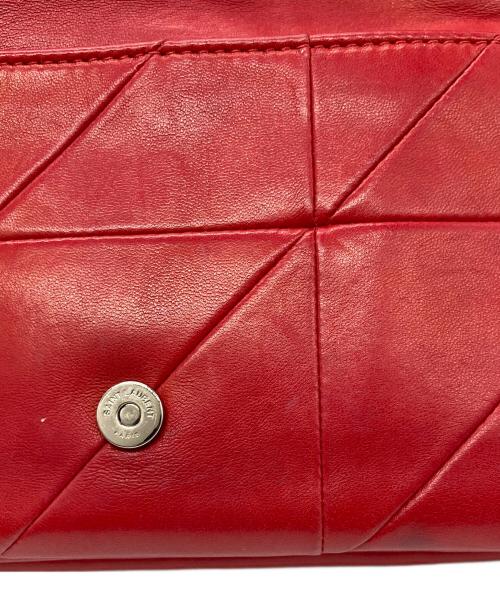 Saint Laurent Paris（サンローランパリ）Saint Laurent Paris (サンローランパリ) ジェイミー ミニチェーンショルダーバッグ レッドの古着・服飾アイテム