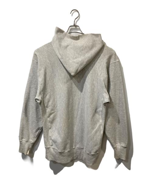 Champion REVERSE WEAVE（チャンピオン リバース ウィーブ）Champion REVERSE WEAVE (チャンピオン リバース ウィーブ) カレッジプリントパーカー グレー サイズ:XXLの古着・服飾アイテム