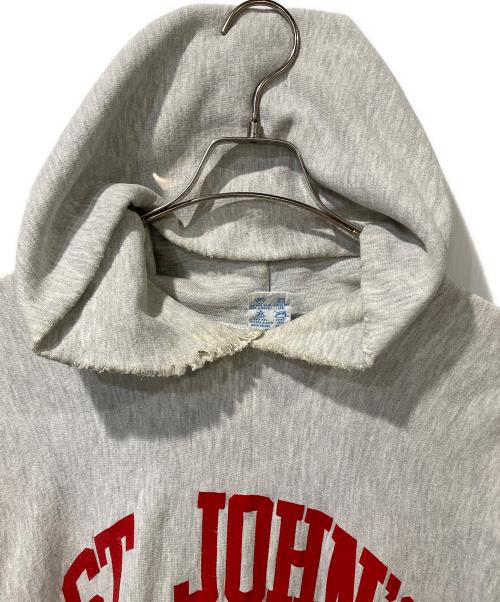 Champion REVERSE WEAVE（チャンピオン リバース ウィーブ）Champion REVERSE WEAVE (チャンピオン リバース ウィーブ) カレッジプリントパーカー グレー サイズ:XXLの古着・服飾アイテム
