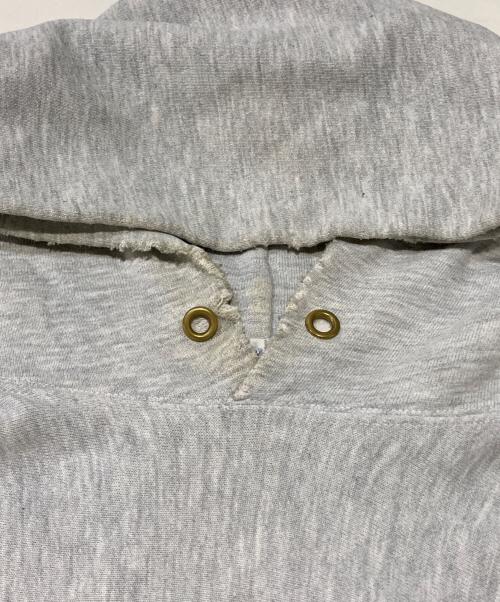 Champion REVERSE WEAVE（チャンピオン リバース ウィーブ）Champion REVERSE WEAVE (チャンピオン リバース ウィーブ) カレッジプリントパーカー グレー サイズ:XXLの古着・服飾アイテム