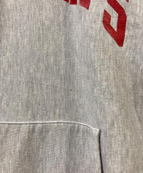 Champion REVERSE WEAVE（チャンピオン リバース ウィーブ）Champion REVERSE WEAVE (チャンピオン リバース ウィーブ) カレッジプリントパーカー グレー サイズ:XXLの古着・服飾アイテム