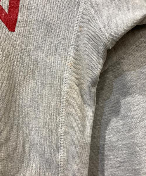 Champion REVERSE WEAVE（チャンピオン リバース ウィーブ）Champion REVERSE WEAVE (チャンピオン リバース ウィーブ) カレッジプリントパーカー グレー サイズ:XXLの古着・服飾アイテム