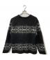 SUPREME (シュプリーム) Abstract Stripe Cardigan / アブストラクト ストライプ カーディガン ブラック サイズ:L：20000円