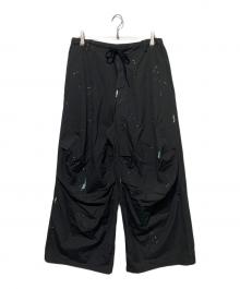 MM6 Maison Margiela（エムエムシックスメゾンマルジェラ）の古着「ペインター トラウザーズ」｜ブラック