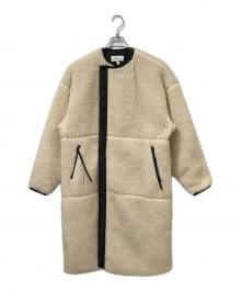 HYKE（ハイク）の古着「FAUX SHEARLING COAT / フォー・シアリング・コート」｜アイボリー