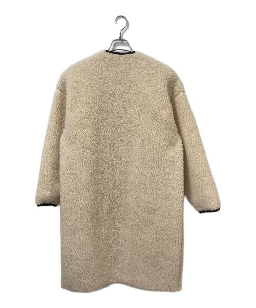 HYKE（ハイク）HYKE (ハイク) FAUX SHEARLING COAT / フォー・シアリング・コート アイボリー サイズ:1の古着・服飾アイテム