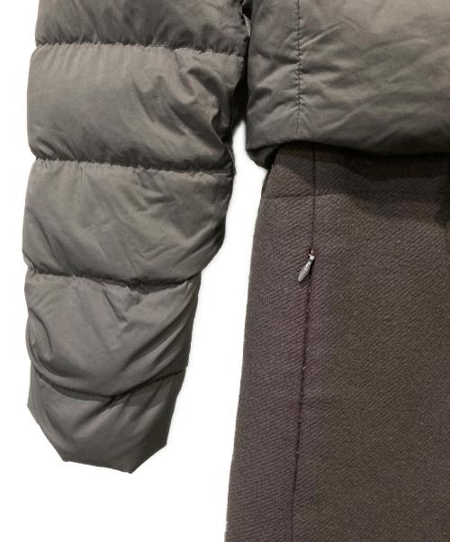 HERNO（ヘルノ）HERNO (ヘルノ) 異素材切替ダウンコート グレー サイズ:40の古着・服飾アイテム