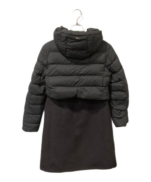 HERNO（ヘルノ）HERNO (ヘルノ) 異素材切替ダウンコート グレー サイズ:40の古着・服飾アイテム