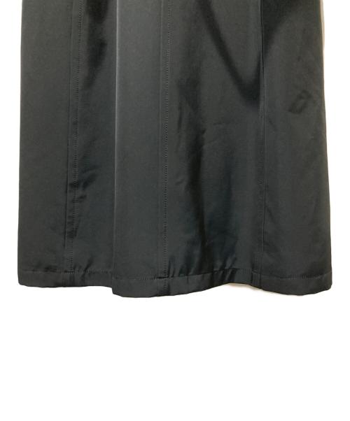 MaxMara（マックスマーラ）MaxMara (マックスマーラ) ヴァージンウール切替コート ブラック サイズ:38の古着・服飾アイテム