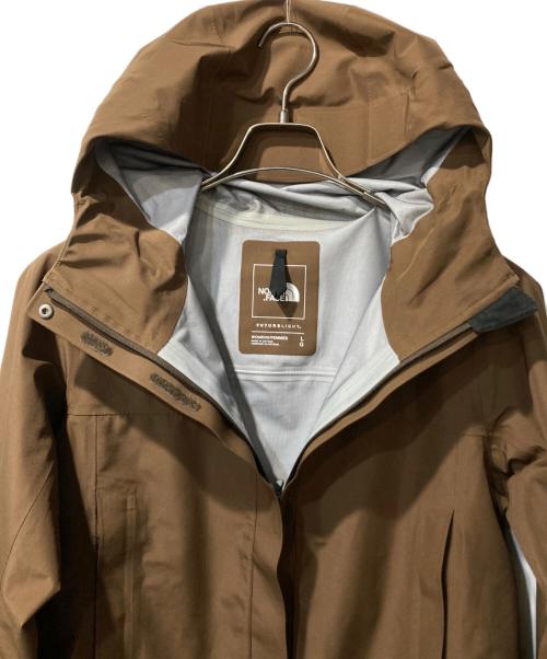 THE NORTH FACE（ザ ノース フェイス）THE NORTH FACE (ザ ノース フェイス) フューチャーライトドリズルジャケット ブラウン サイズ:Ｌの古着・服飾アイテム