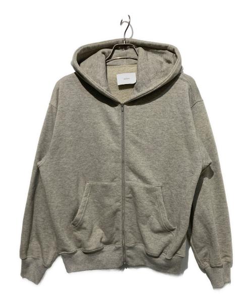 ssstein（シュタイン）ssstein (シュタイン) Cotton Cashmere Sweat Zip Hoody グレー サイズ:XSの古着・服飾アイテム