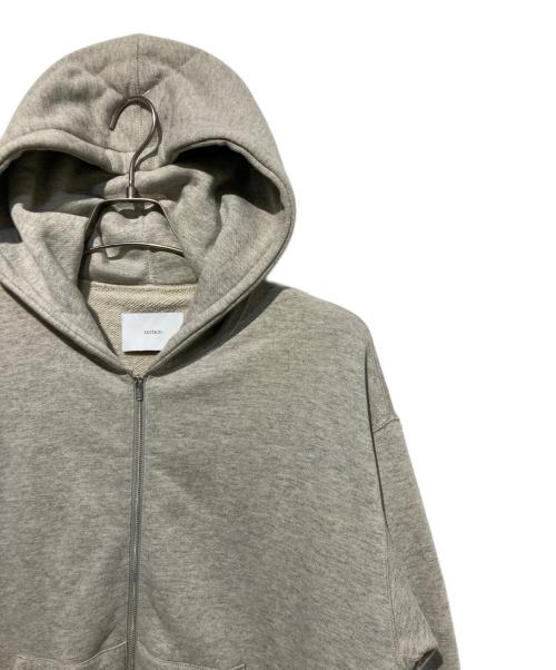 ssstein（シュタイン）ssstein (シュタイン) Cotton Cashmere Sweat Zip Hoody グレー サイズ:XSの古着・服飾アイテム